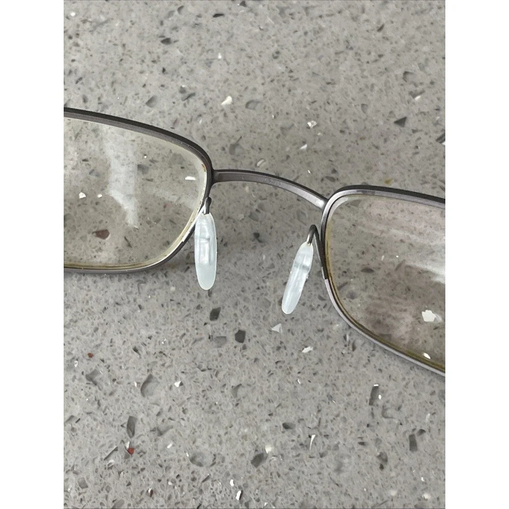 adidas Eyeglasses Frames ONLY a945 60 6055 Grey Rectangular Full Rim 45-18-120